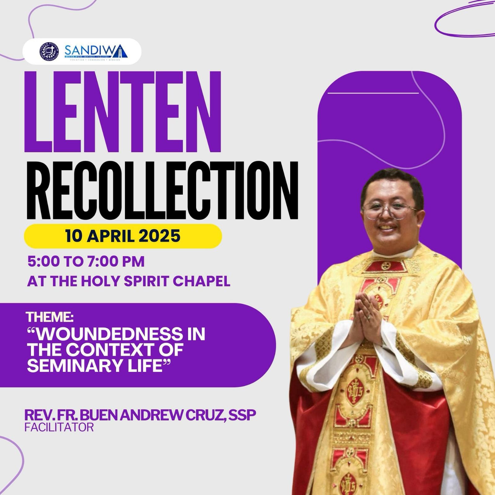 LENTEN RECOLLECTION
