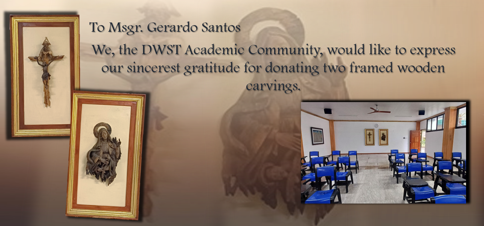 To Msgr. Gerardo Santos